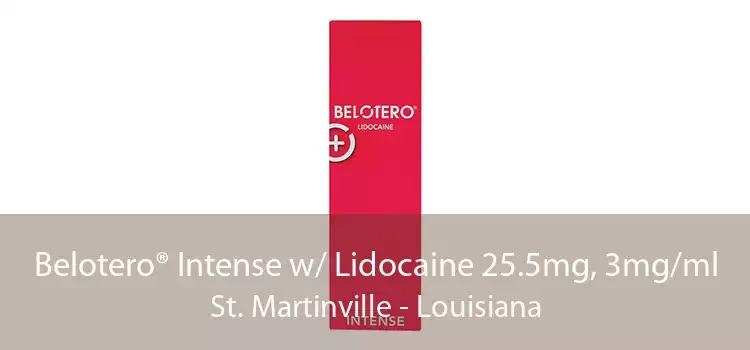 Belotero® Intense w/ Lidocaine 25.5mg, 3mg/ml St. Martinville - Louisiana