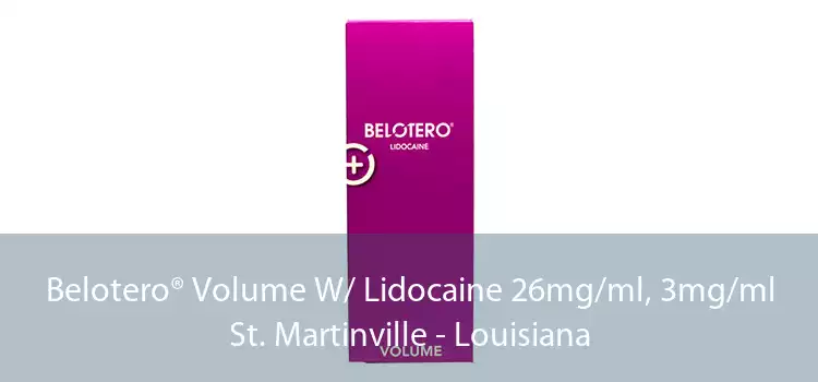 Belotero® Volume W/ Lidocaine 26mg/ml, 3mg/ml St. Martinville - Louisiana