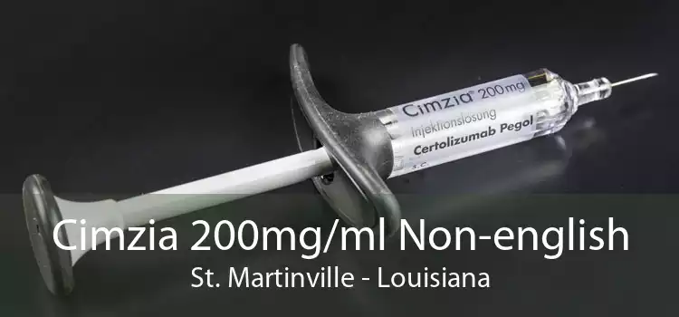 Cimzia 200mg/ml Non-english St. Martinville - Louisiana