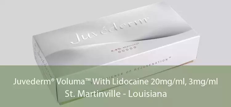 Juvederm® Voluma™ With Lidocaine 20mg/ml, 3mg/ml St. Martinville - Louisiana