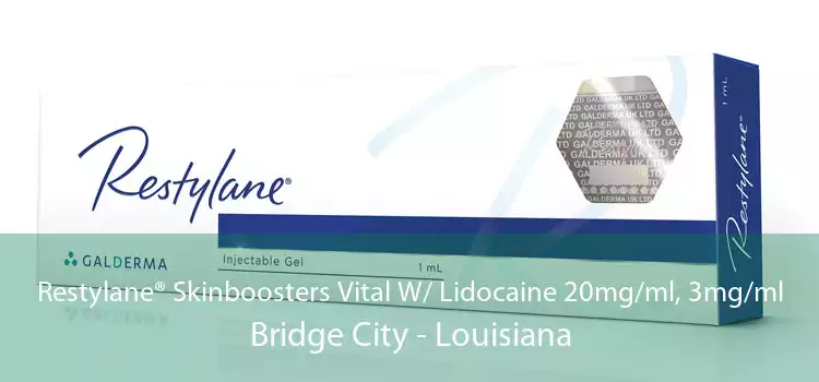 Restylane® Skinboosters Vital W/ Lidocaine 20mg/ml, 3mg/ml Bridge City - Louisiana