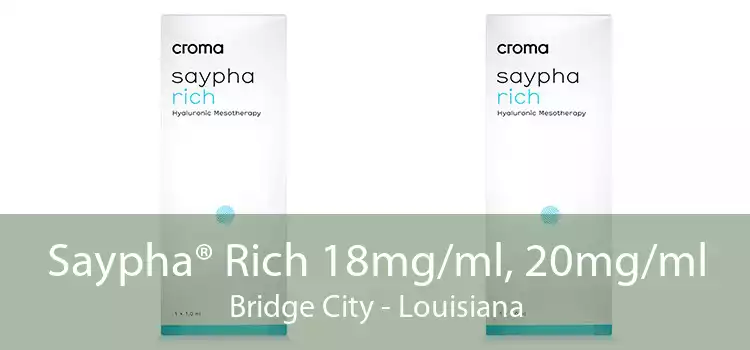 Saypha® Rich 18mg/ml, 20mg/ml Bridge City - Louisiana